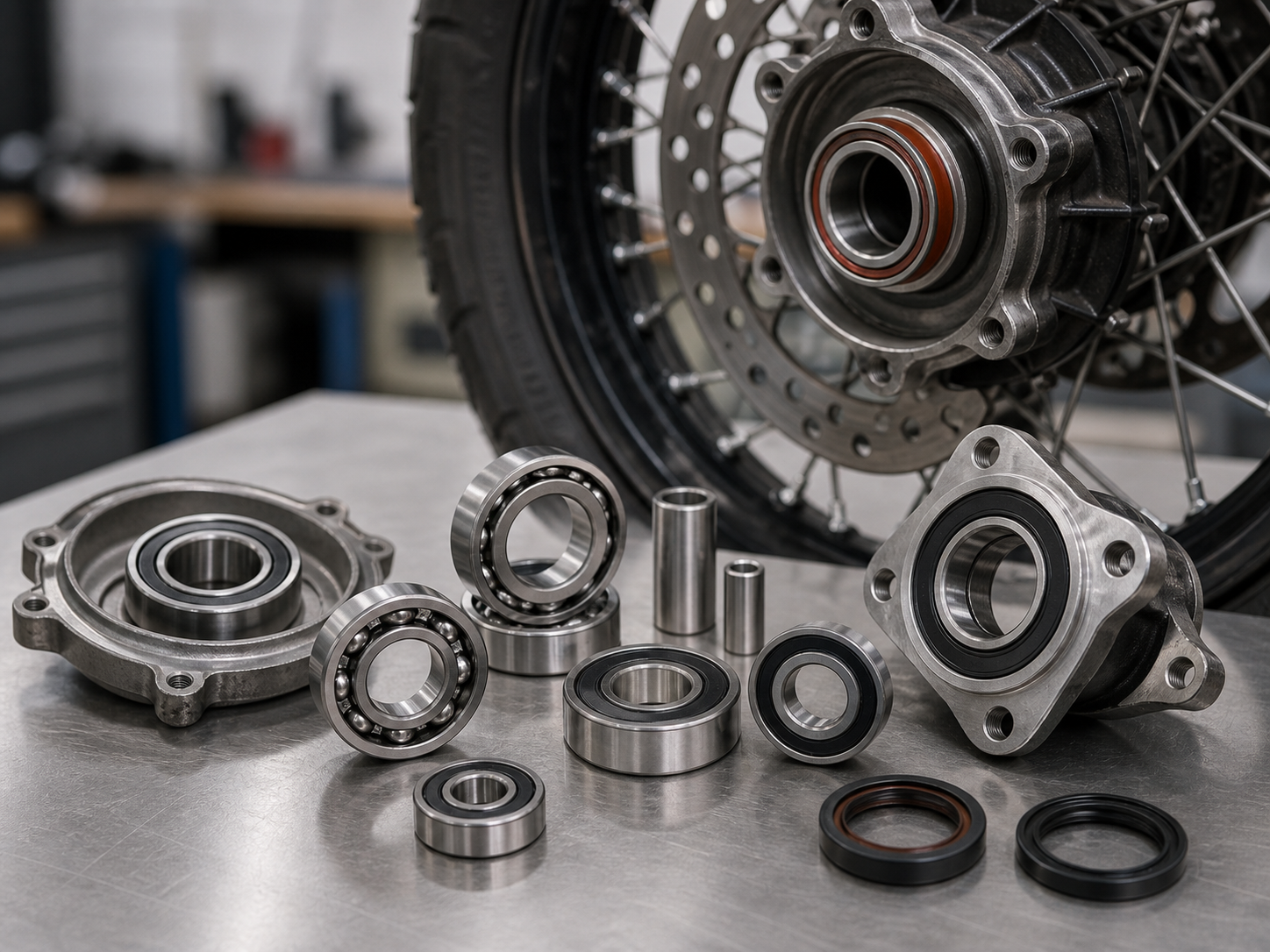 Motorcycle bearings