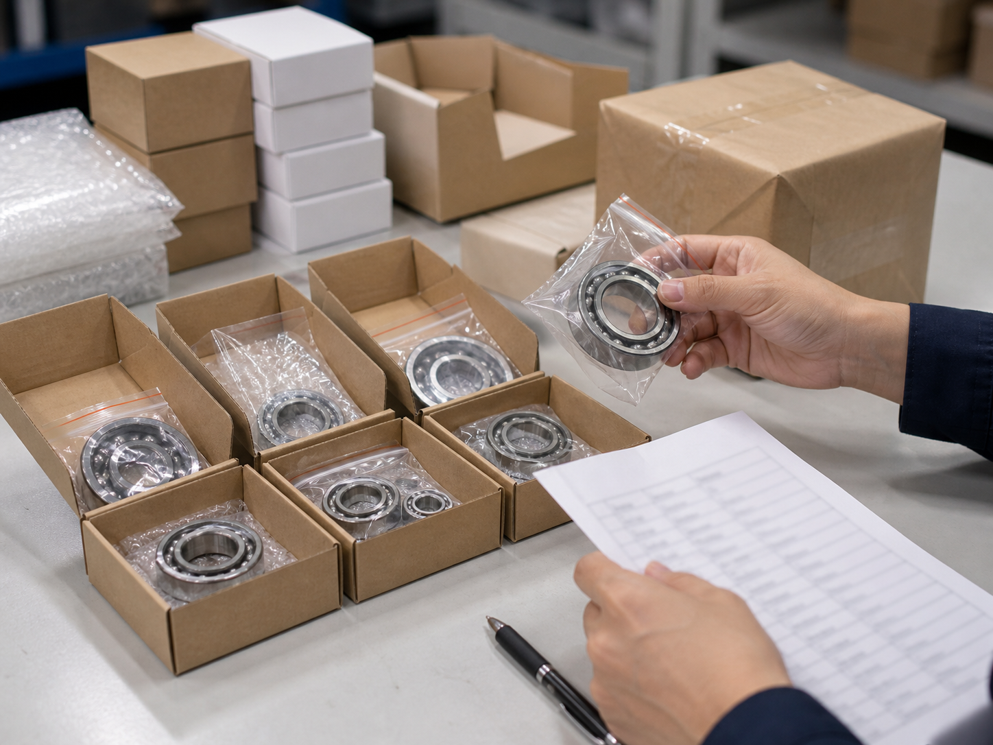 DTMZ mining bearing samples