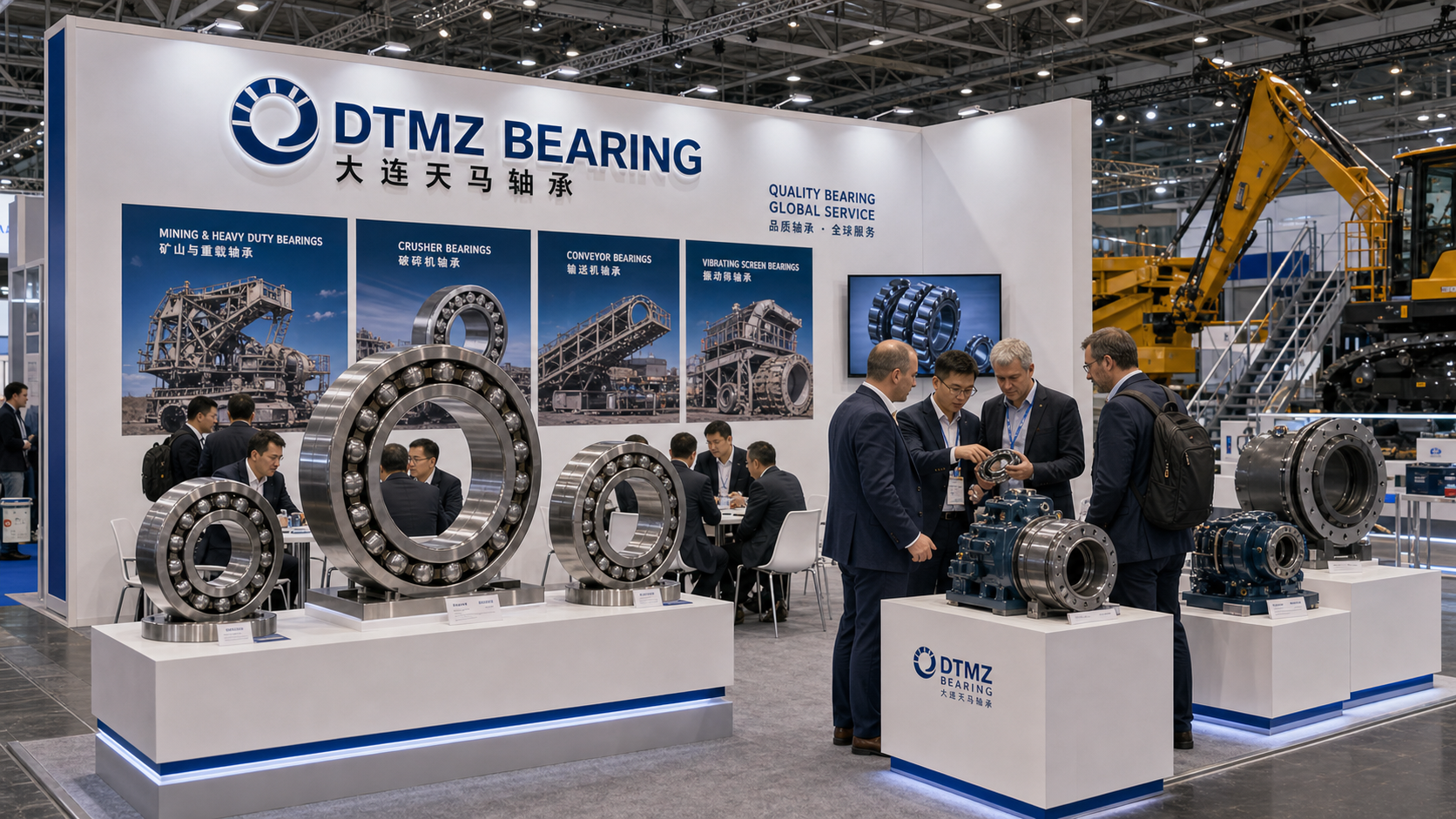 bauma 2022 — DTMZ Bearing exhibition
